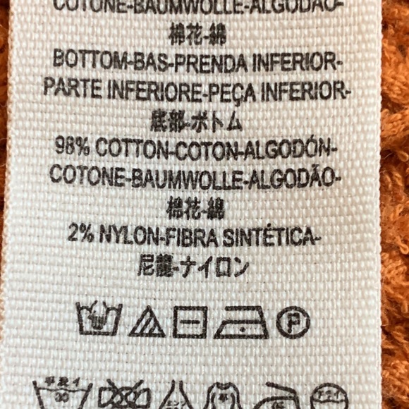 Free People Knitted Sweater Orange XS - Picture 9 of 10